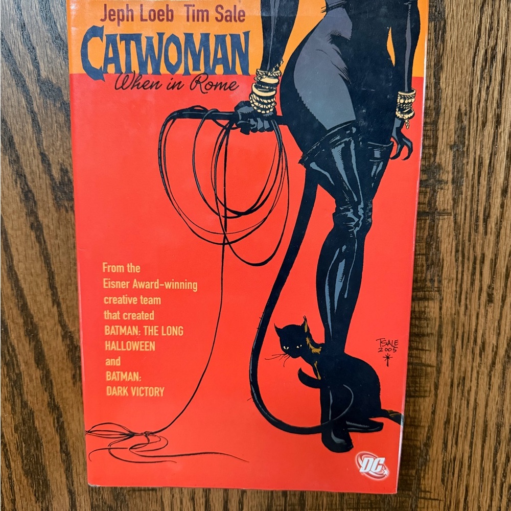 DC Comics Catwoman When in Rome Jeph Loeb & Tim Sale